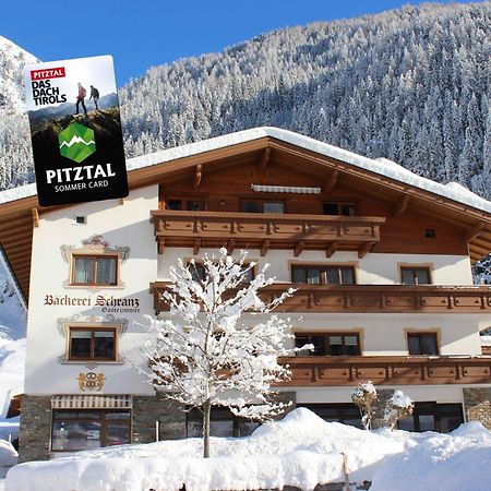 Bed and Breakfast Baeckerei Schranz Sankt Leonhard im Pitztal Exterior foto
