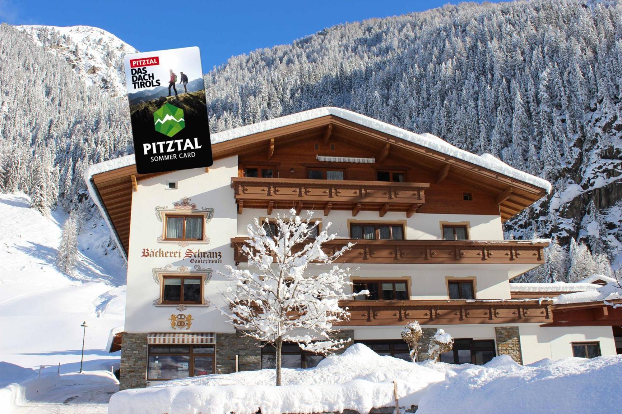 Bed and Breakfast Baeckerei Schranz Sankt Leonhard im Pitztal Exterior foto